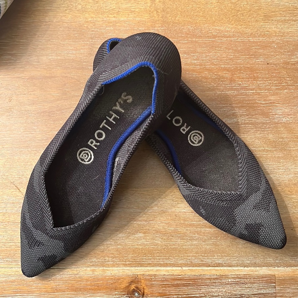 Rothy’s The Point Gray Camo 6.5
